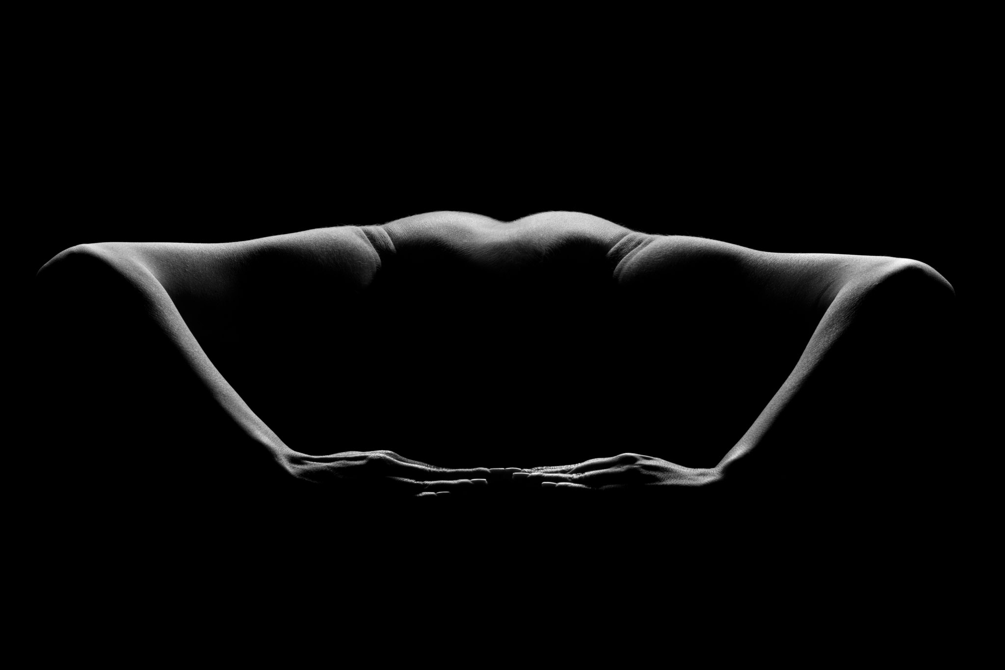 Abisso body silhouette photography wall art